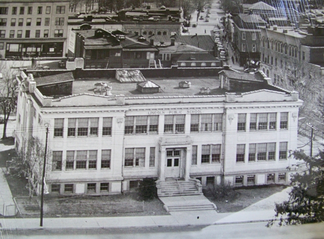 The original Lincoln School Building!